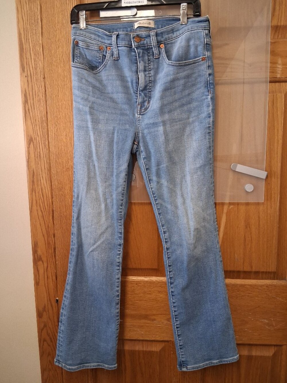 Madewell boot cut denim